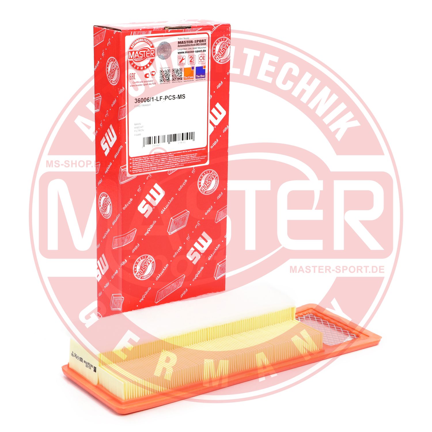 MASTER-SPORT GERMANY 36006/1-LF-PCS-MS Air Filter